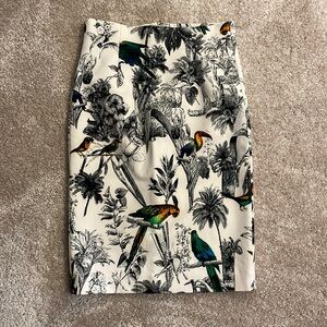 Parrot Pencil Skirt